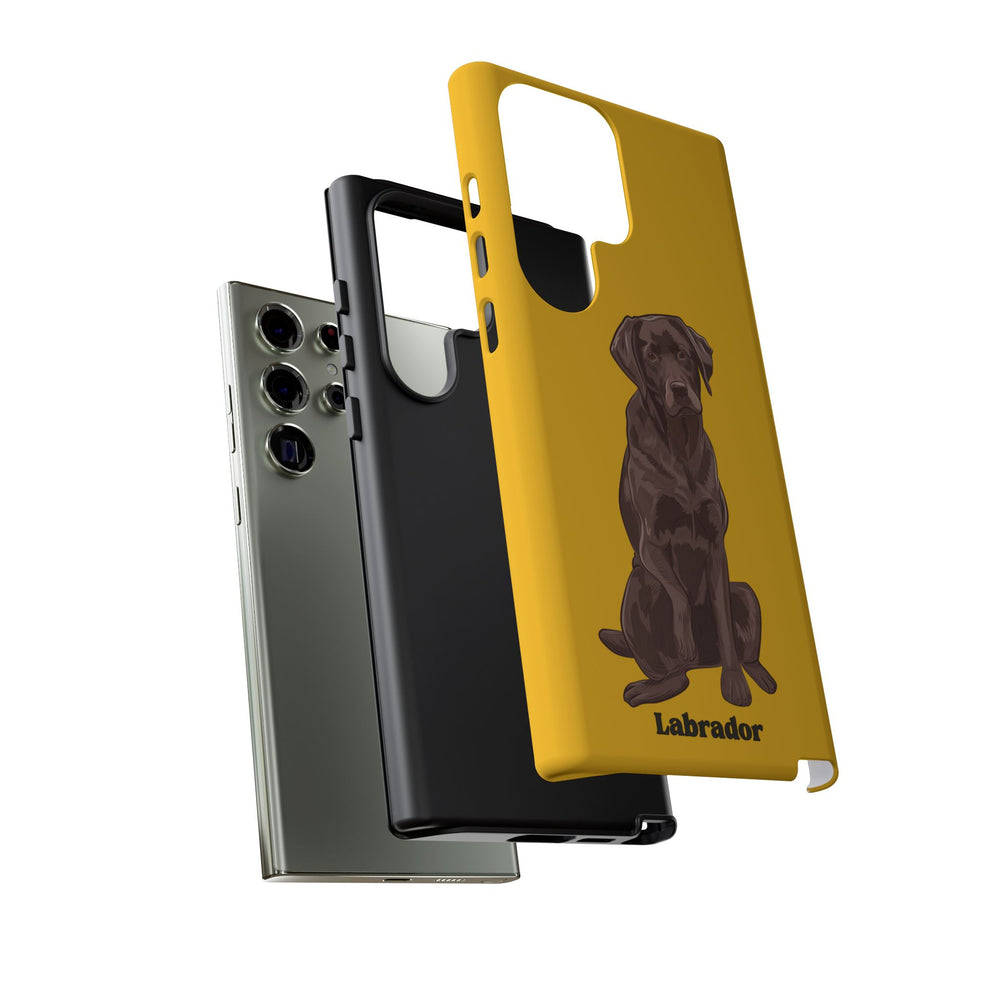 Chocolate Lab Protective Phone Case
