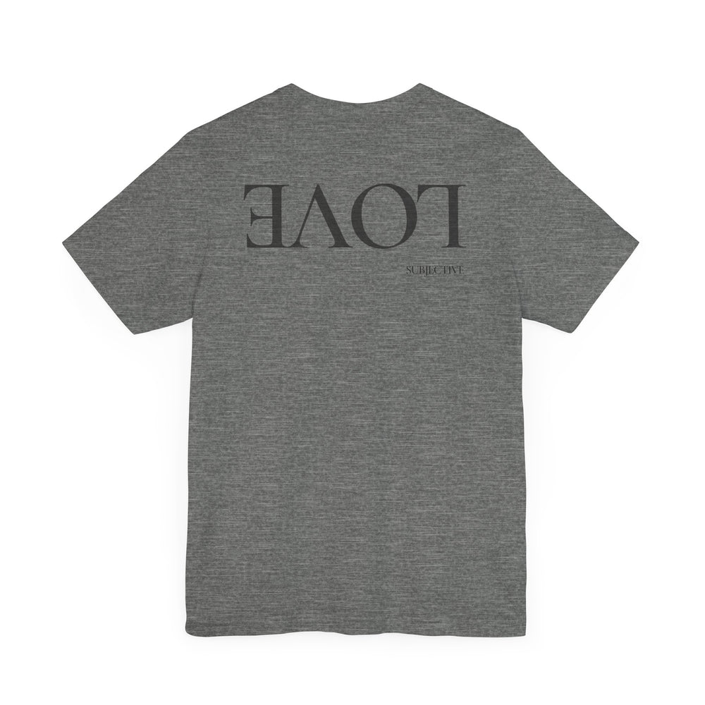 EVOL Subjective Men's Jersey Short Sleeve Tee – Love, Your Way ❤️