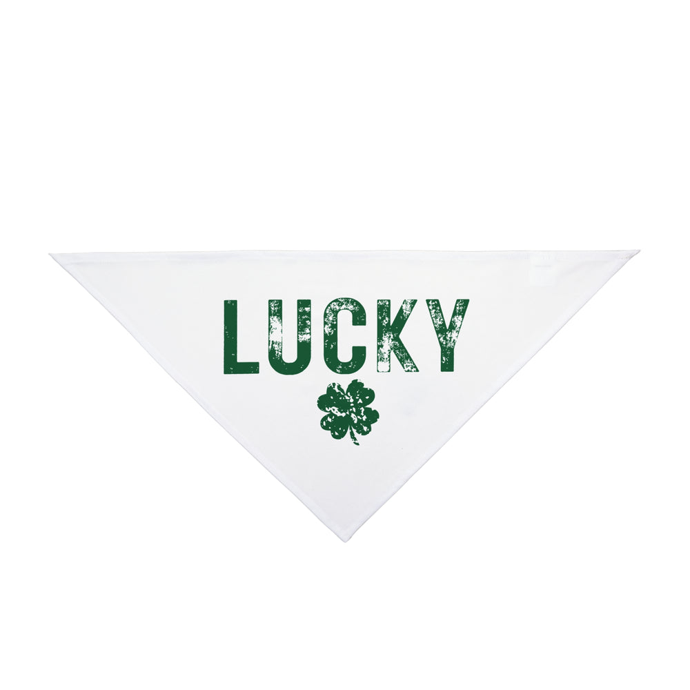 Lucky Clover Pet Bandana