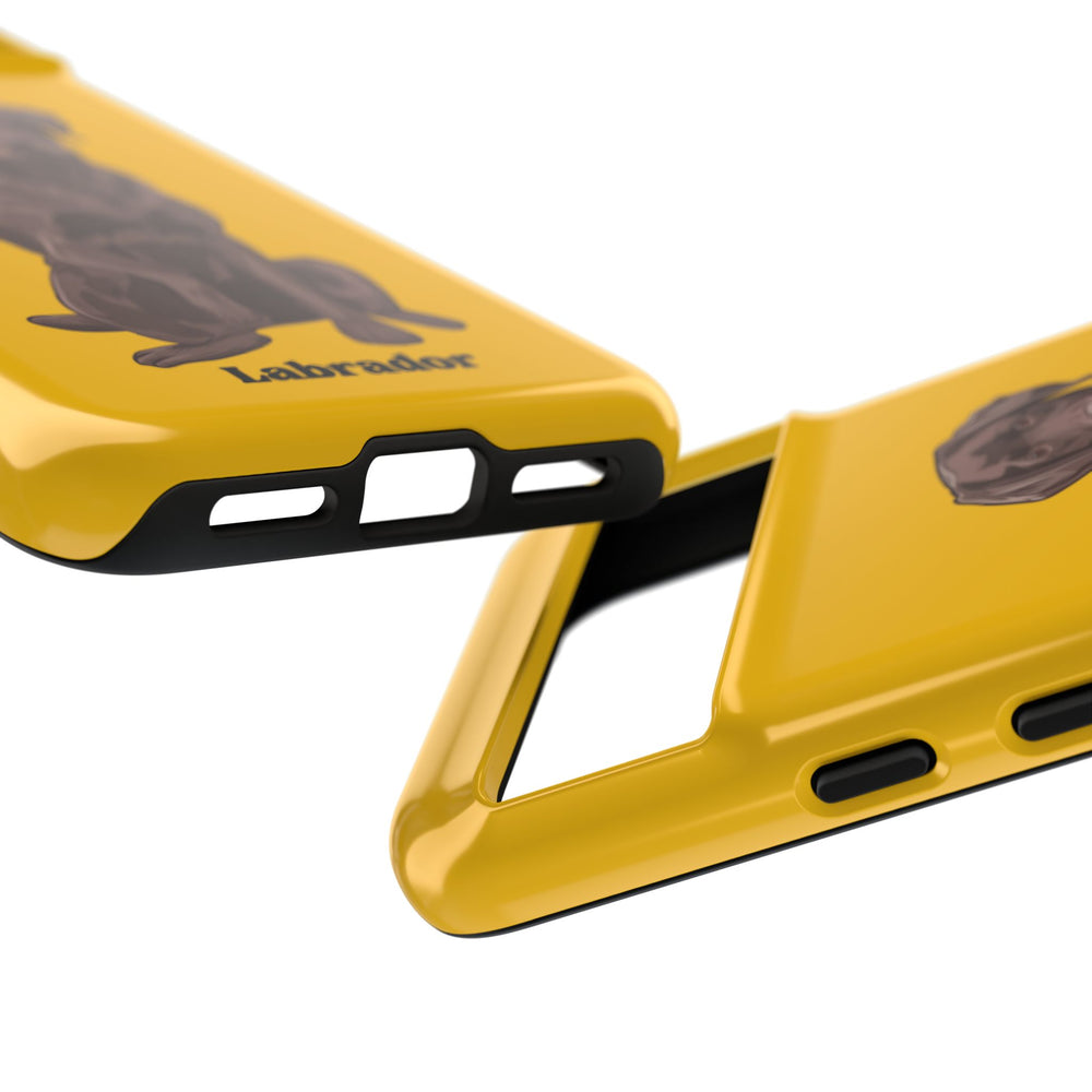 Chocolate Lab Protective Phone Case