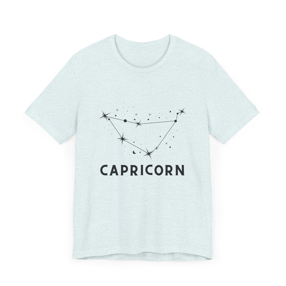 Capricorn Sea Goat Constellation Zodiac Unisex Jersey Short Sleeve Tee