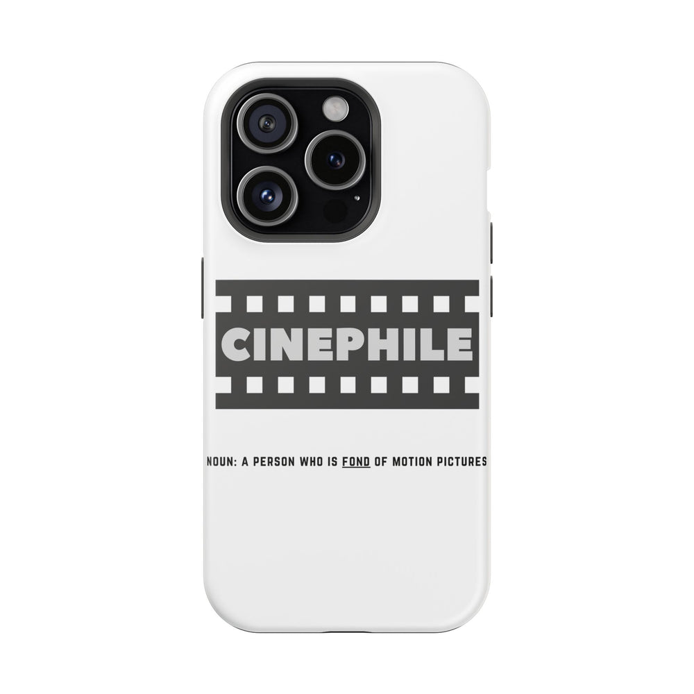 CINEPHILE - iphone 15 Magnetic Tough Case
