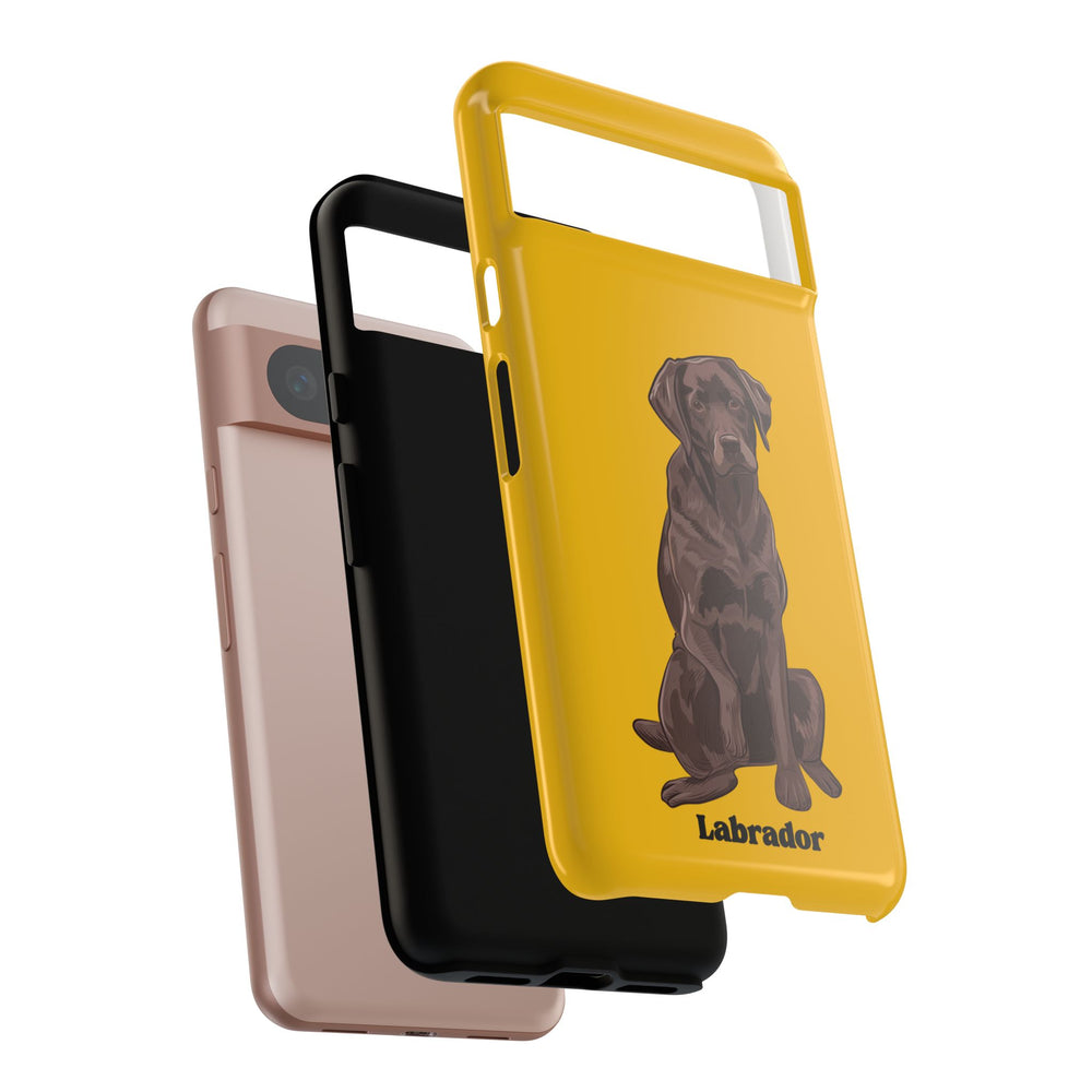 Chocolate Lab Protective Phone Case