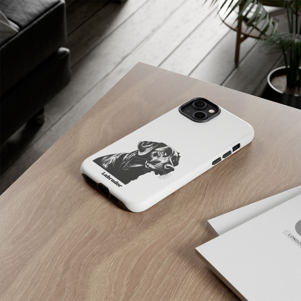 Black Lab Protective Phone Case