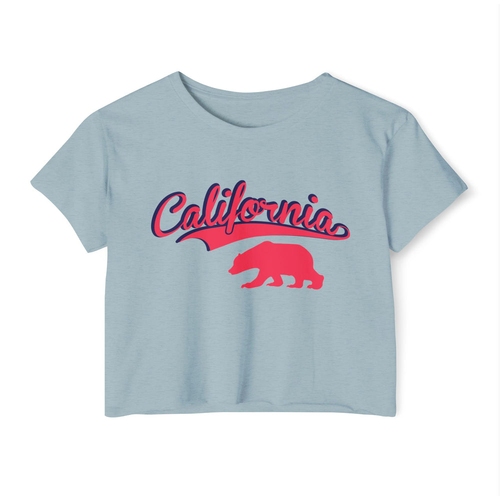 California Bear Women's Festival Crop Tee