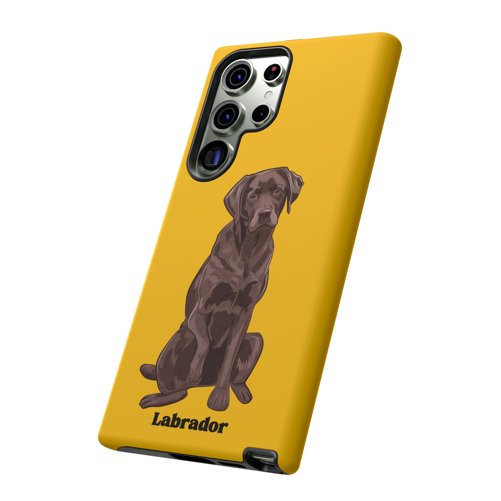 Chocolate Lab Protective Phone Case