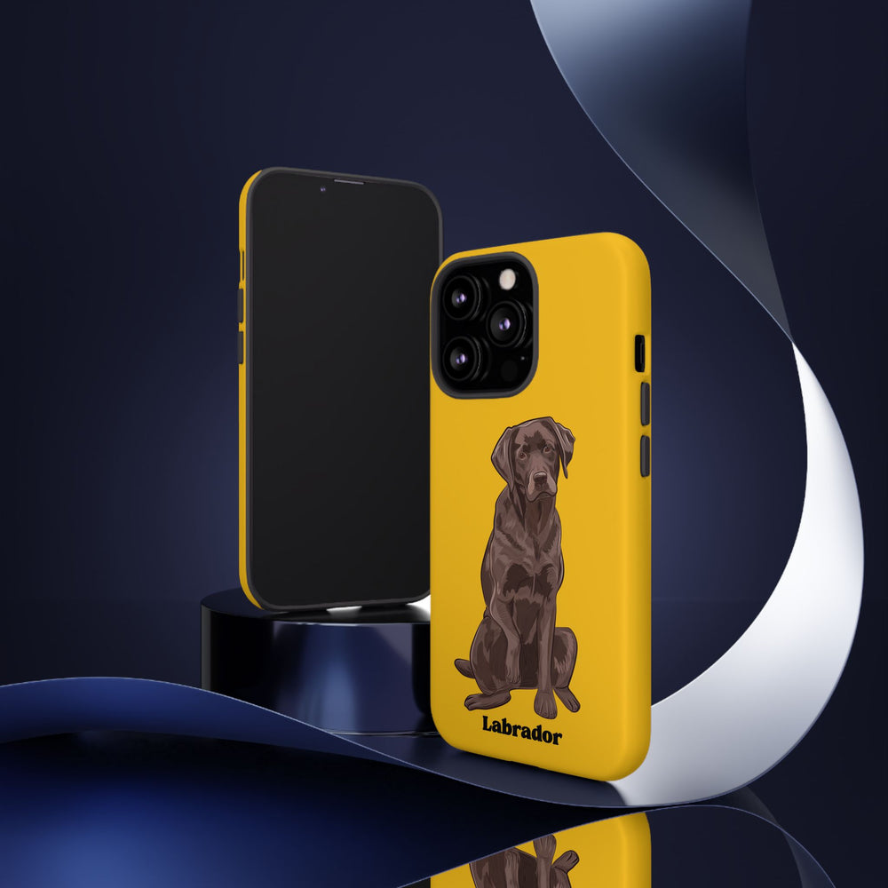 Chocolate Lab Protective Phone Case