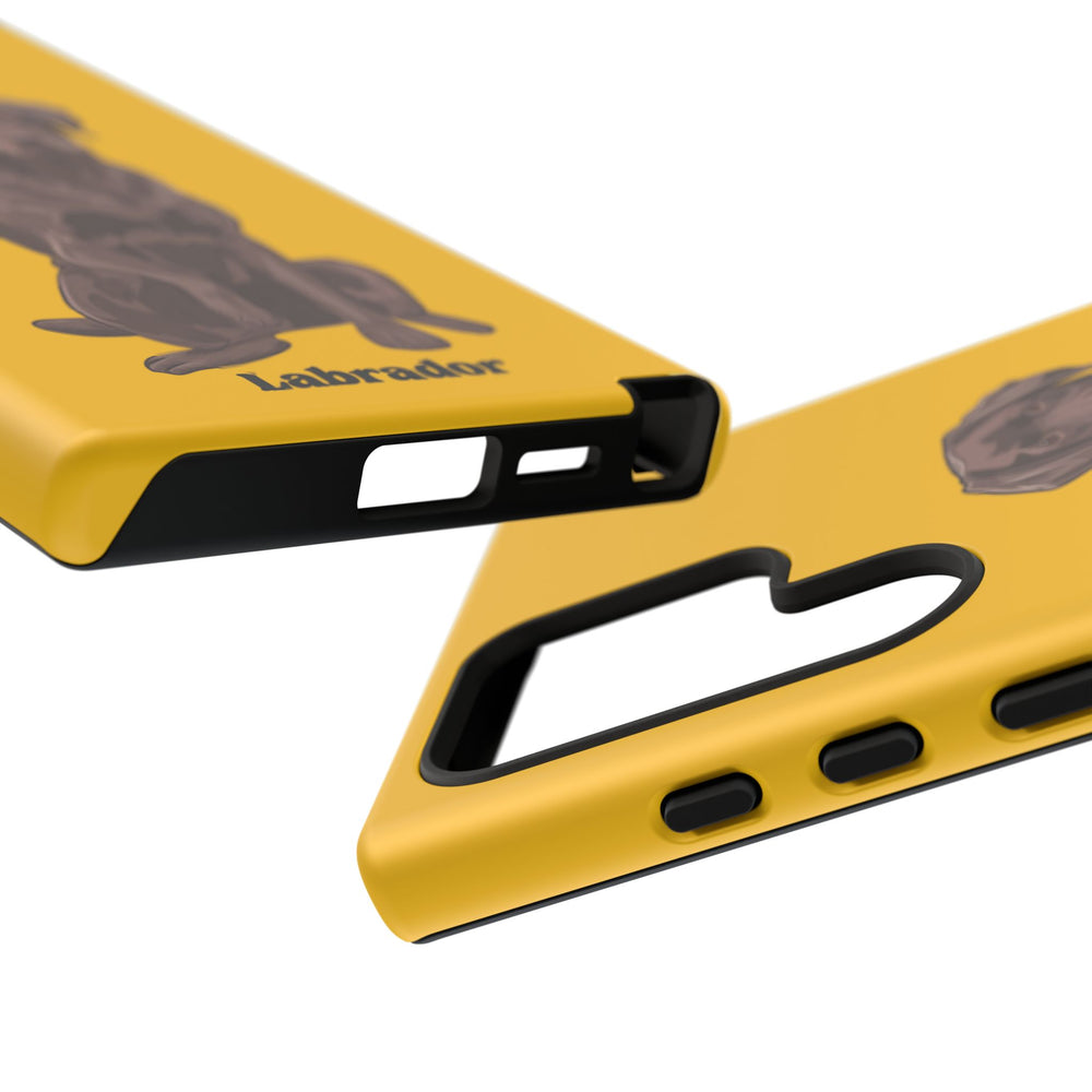 Chocolate Lab Protective Phone Case