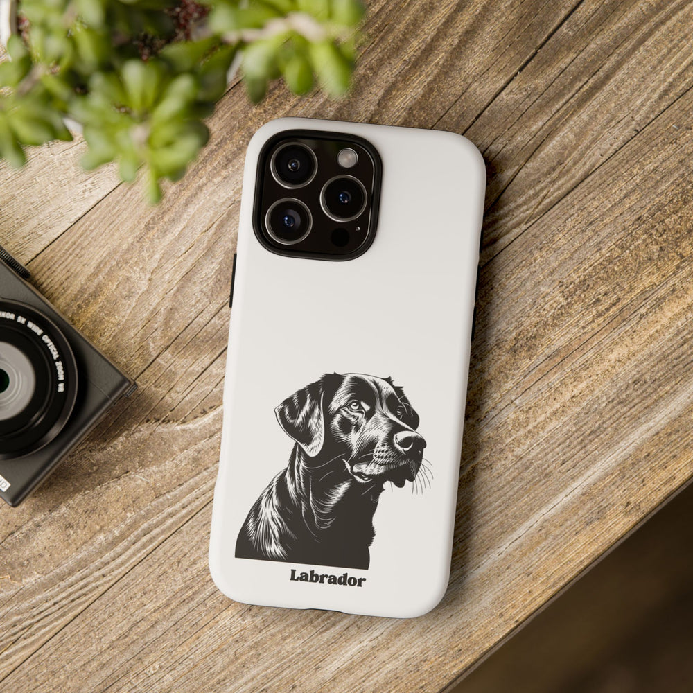 Black Lab Protective Phone Case