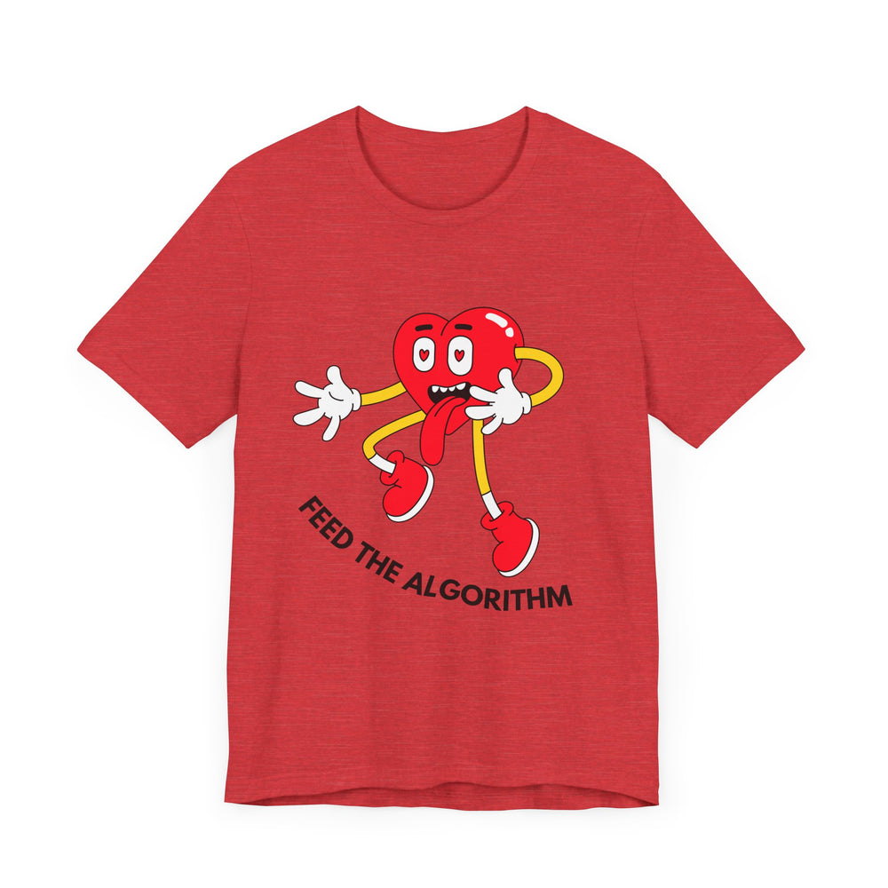 Feed The Algorithm Unisex Jersey Short Sleeve Tee