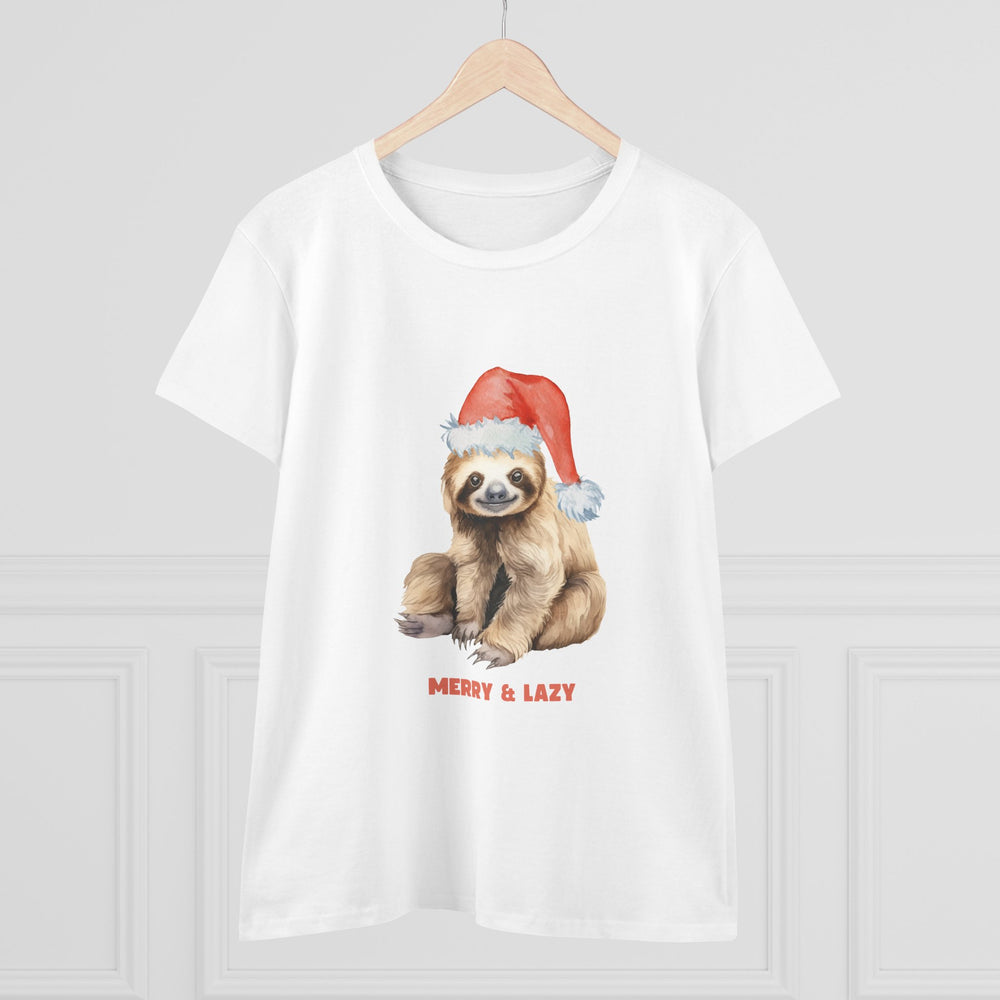 Sloth Christmas Women's Tee