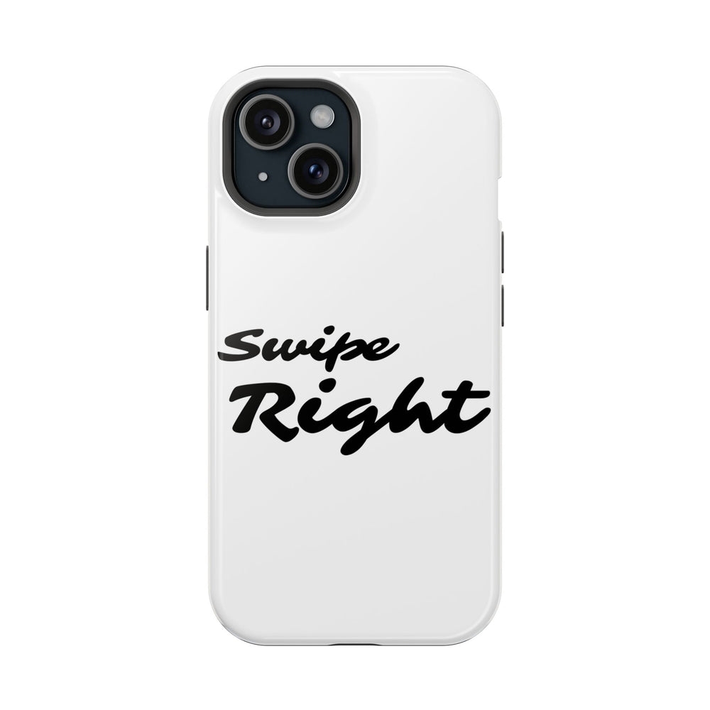 Swipe Right iPhone 16, 15 Magnetic Tough Cases - A Perfect Match for Your iPhone