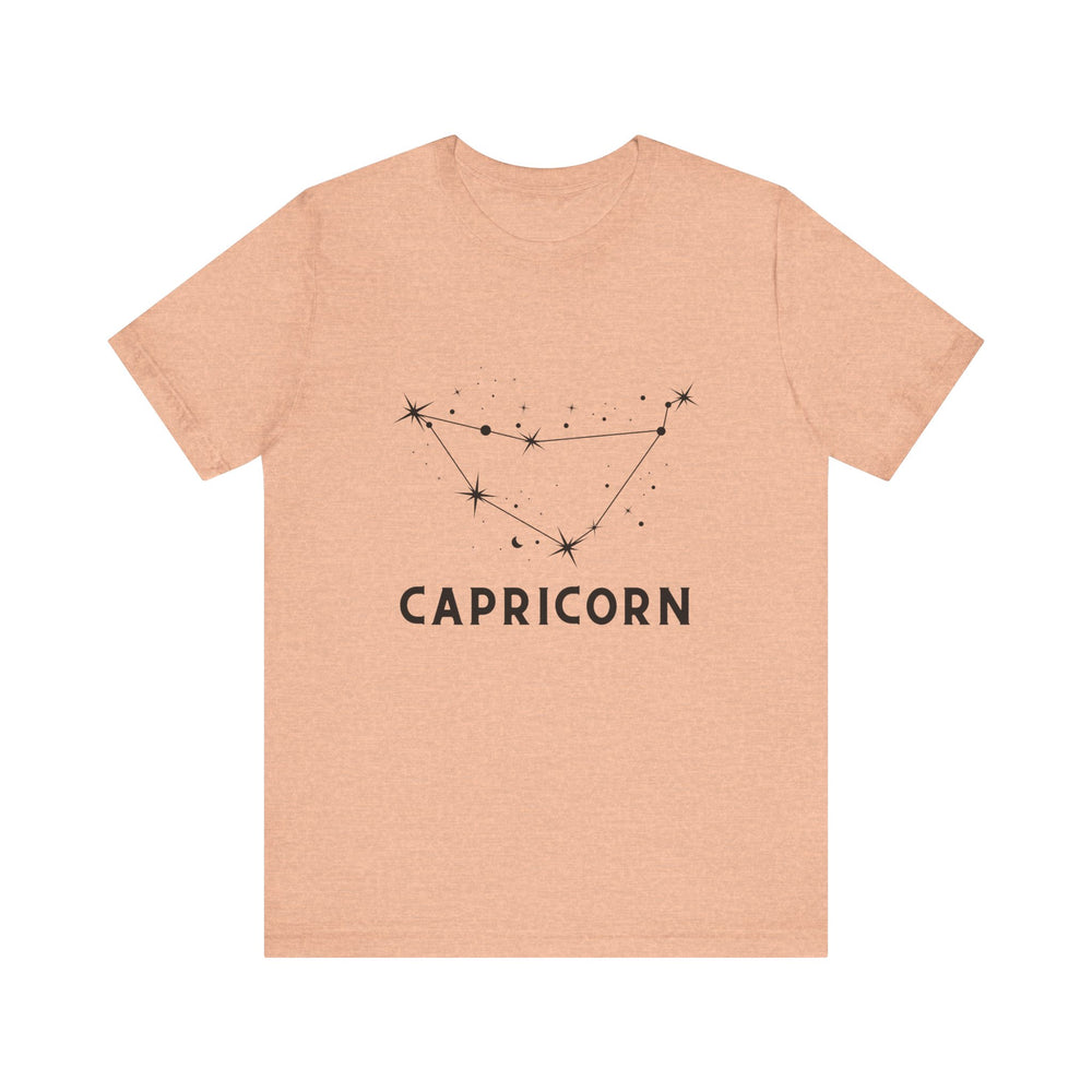 Capricorn Sea Goat Constellation Zodiac Unisex Jersey Short Sleeve Tee