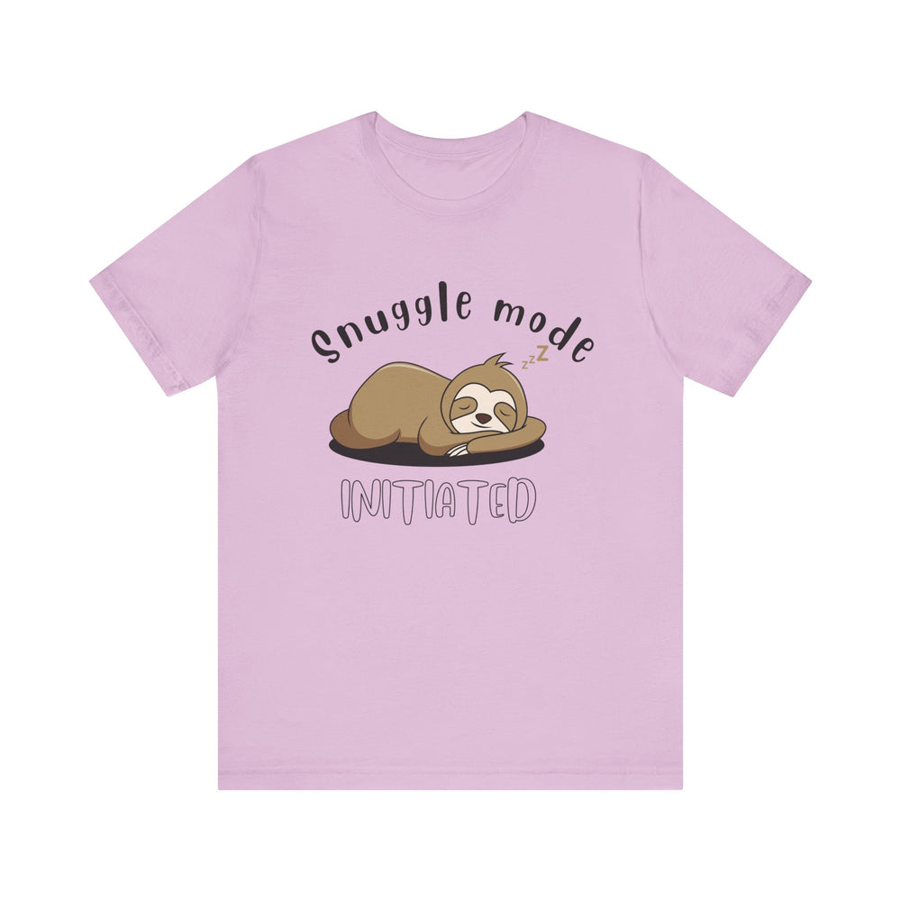 Snuggle mode initiated - Sloth Me - Short Sleeve Tee