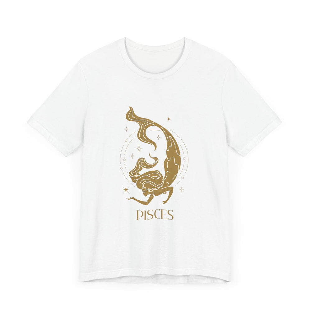 Pisces Constellation Zodiac Unisex Jersey Short Sleeve Tee