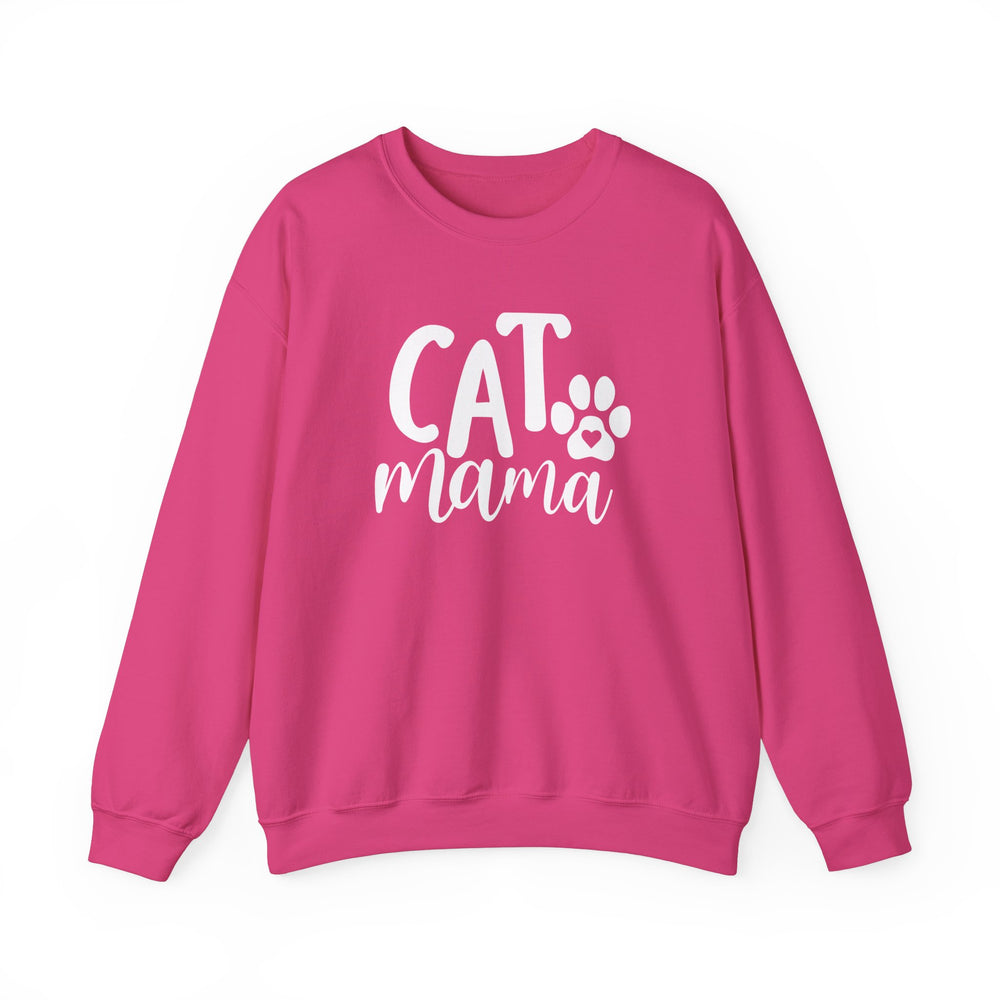 Cat Mama Crewneck Sweatshirt