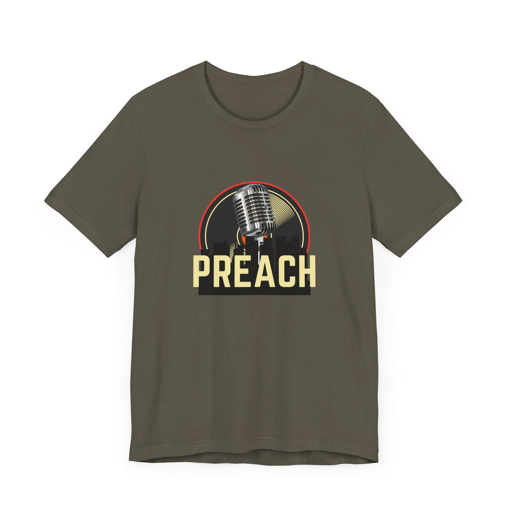 PREACH - Men's Jersey Short Sleeve Tee