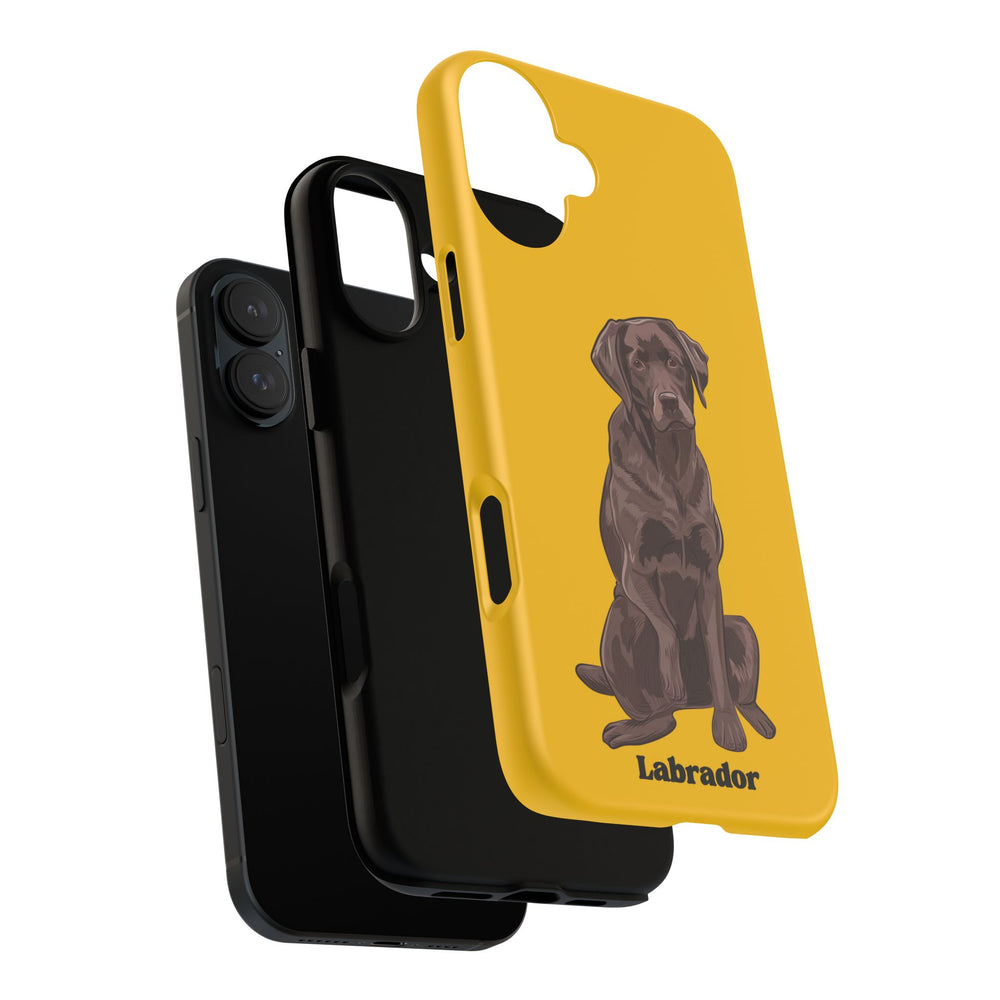 Chocolate Lab Protective Phone Case