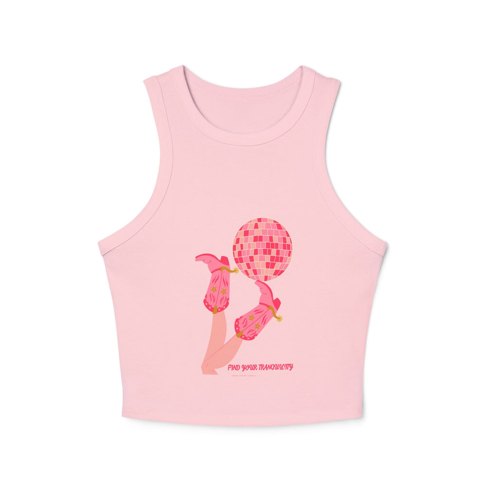 Women's Micro Rib Racer Tank Top
