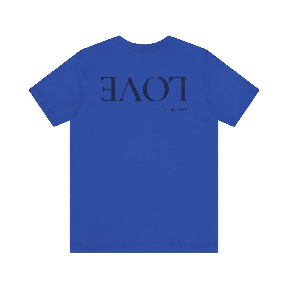 EVOL Subjective Men's Jersey Short Sleeve Tee – Love, Your Way ❤️