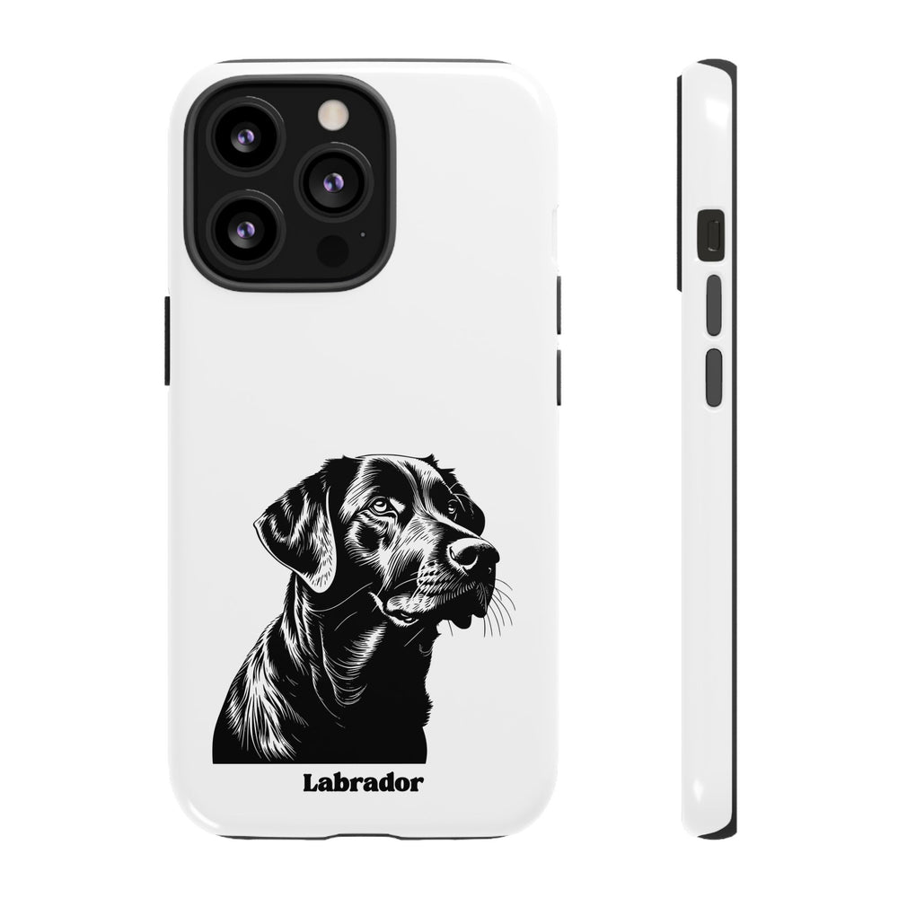 Black Lab Protective Phone Case
