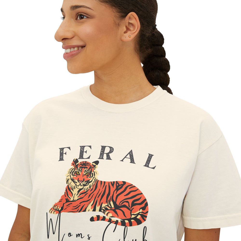 Feral Mom's Club Women's Boxy Tee