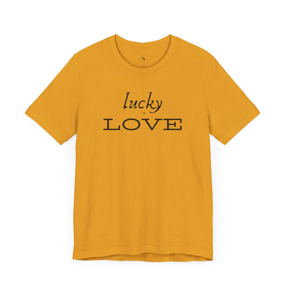 Lucky In Love Jersey Short Sleeve Tee