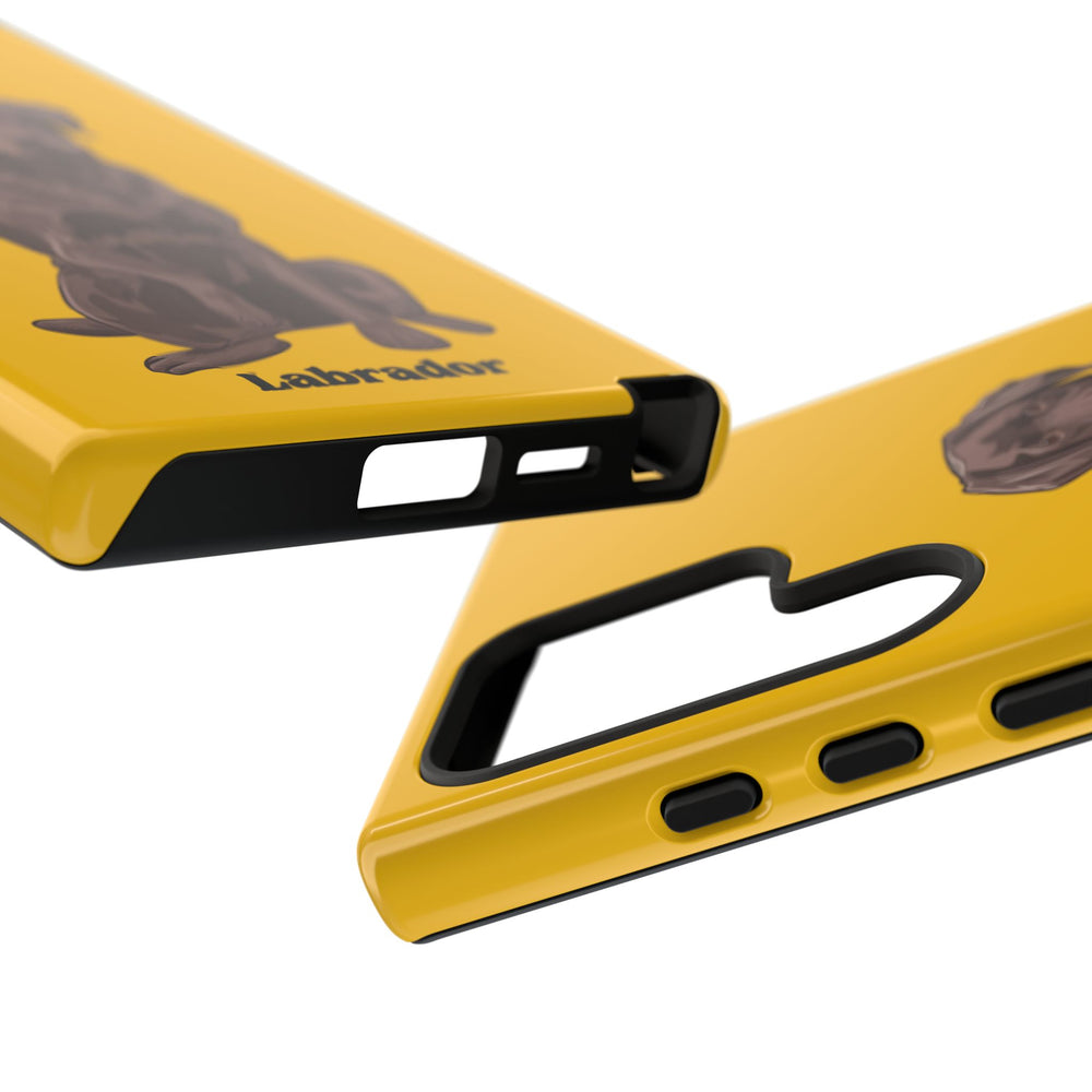 Chocolate Lab Protective Phone Case
