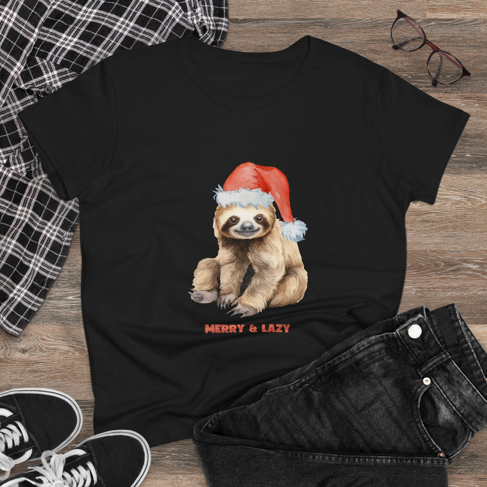 Sloth Christmas Women's Tee