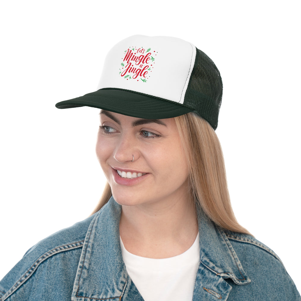 Let's Mingle & Jingle - Holiday Trucker Cap