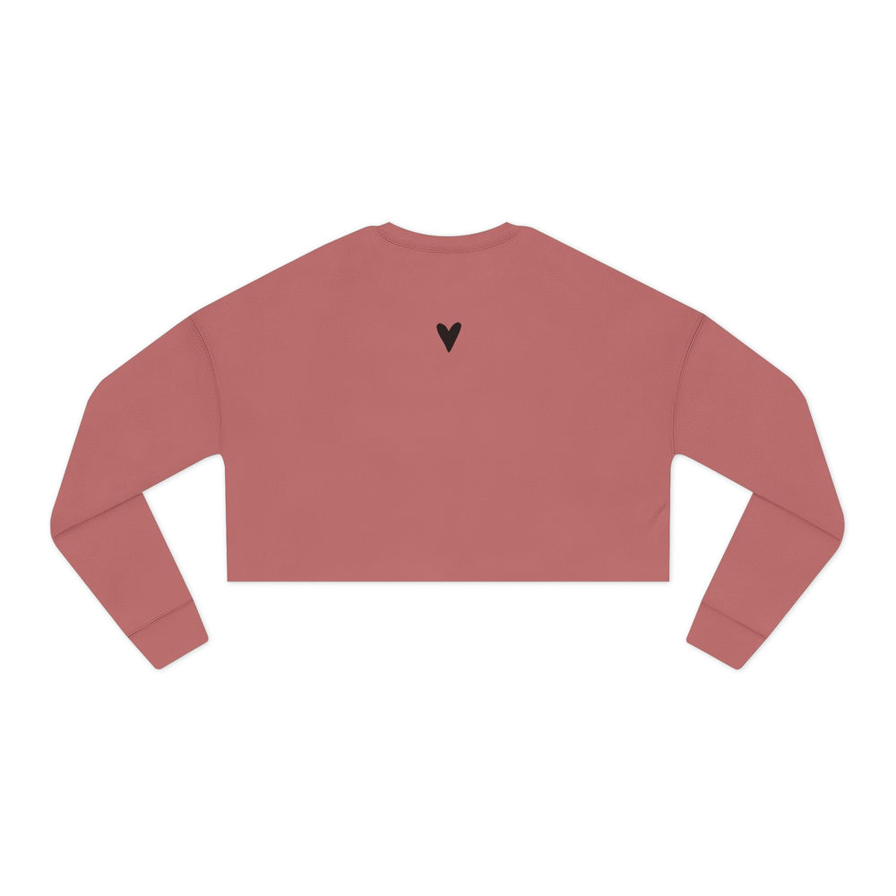 Find Your Thrill Mantra Women's Cropped Sweatshirt – Bold Style, Bigger Purpose 🌞💛