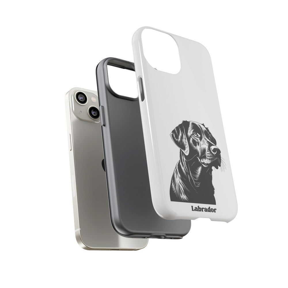 Black Lab Protective Phone Case