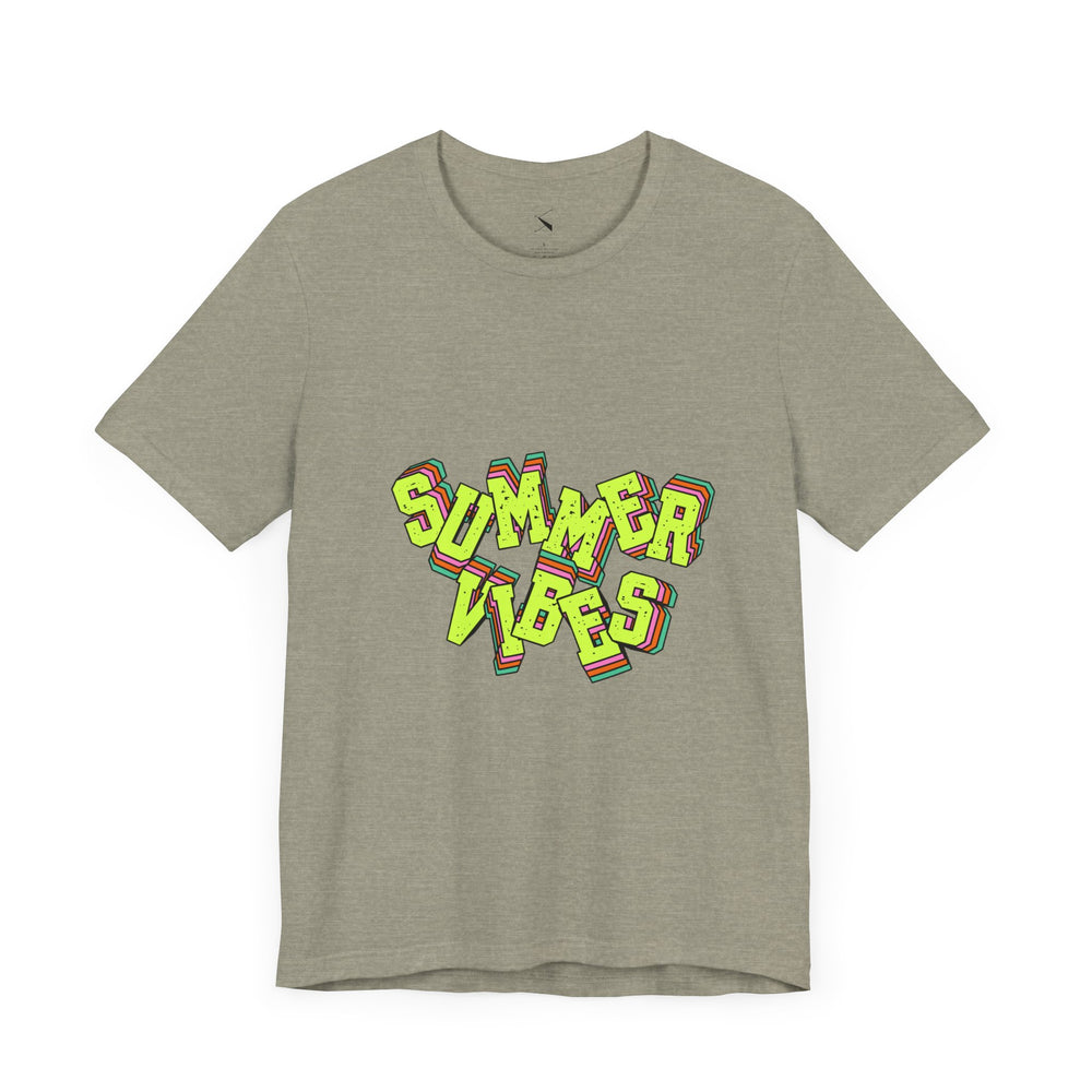Summer Vibes Men's Jersey Tee