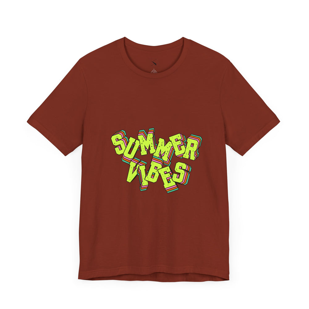 Summer Vibes Men's Jersey Tee