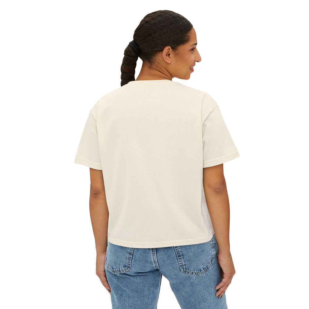 Wake Me With a Pastry – Cozy Boxy Tee for Spring & Summer