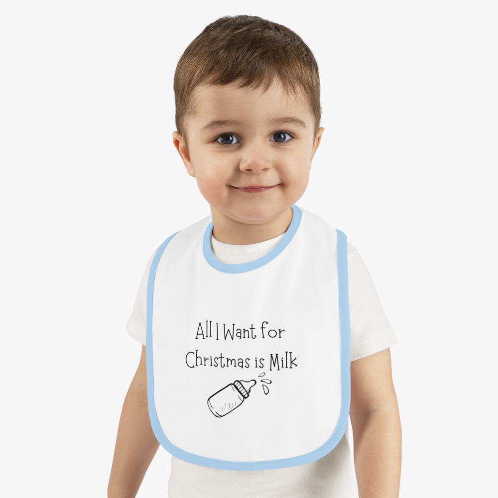 All I Want For Christmas is MILK! Bib