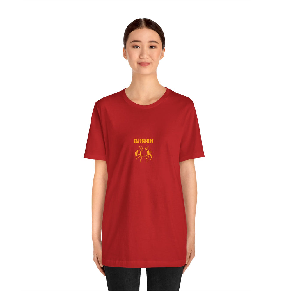 BUSSIN- Men's Jersey Short Sleeve Tee