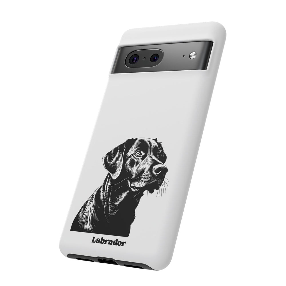 Black Lab Protective Phone Case