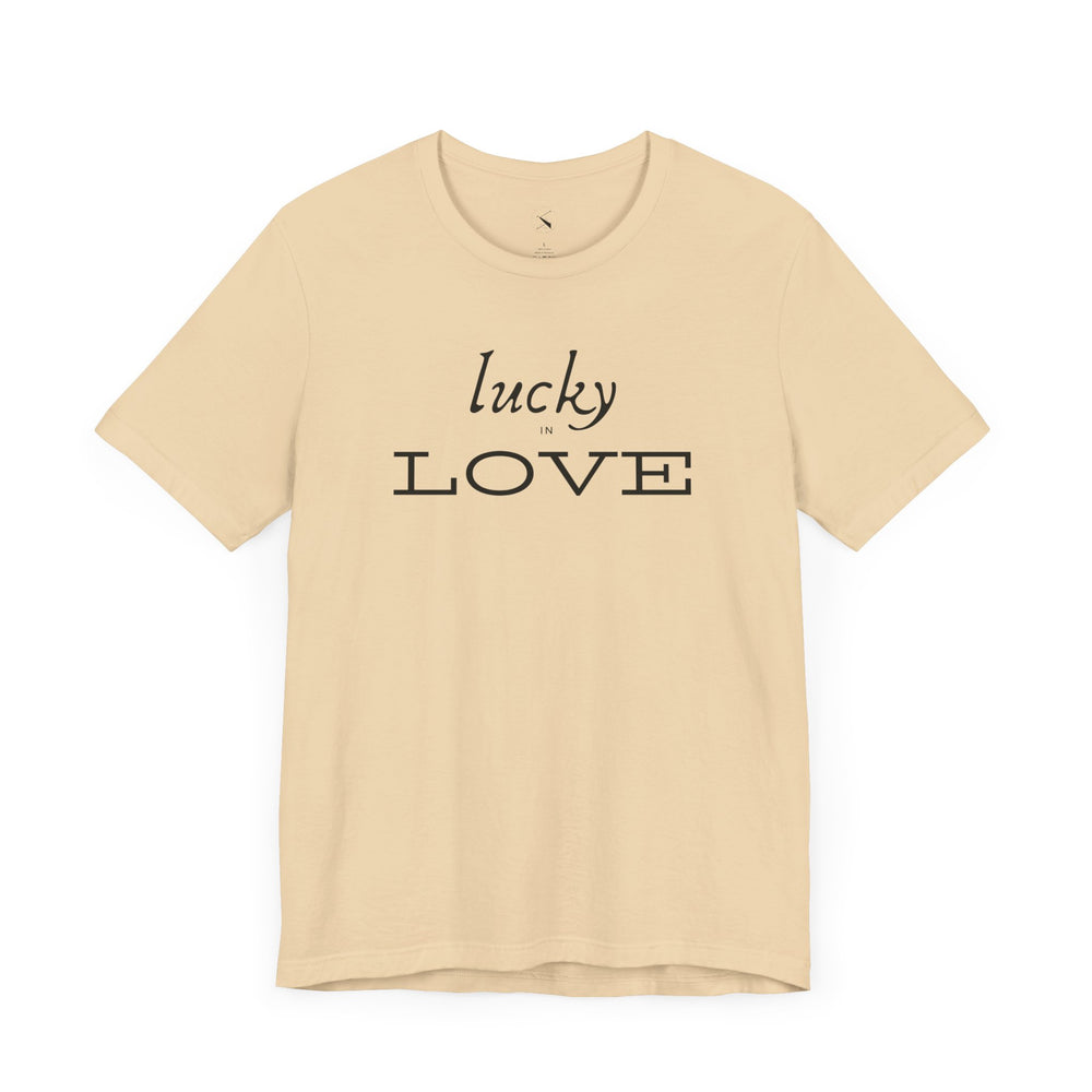 Lucky In Love Jersey Short Sleeve Tee