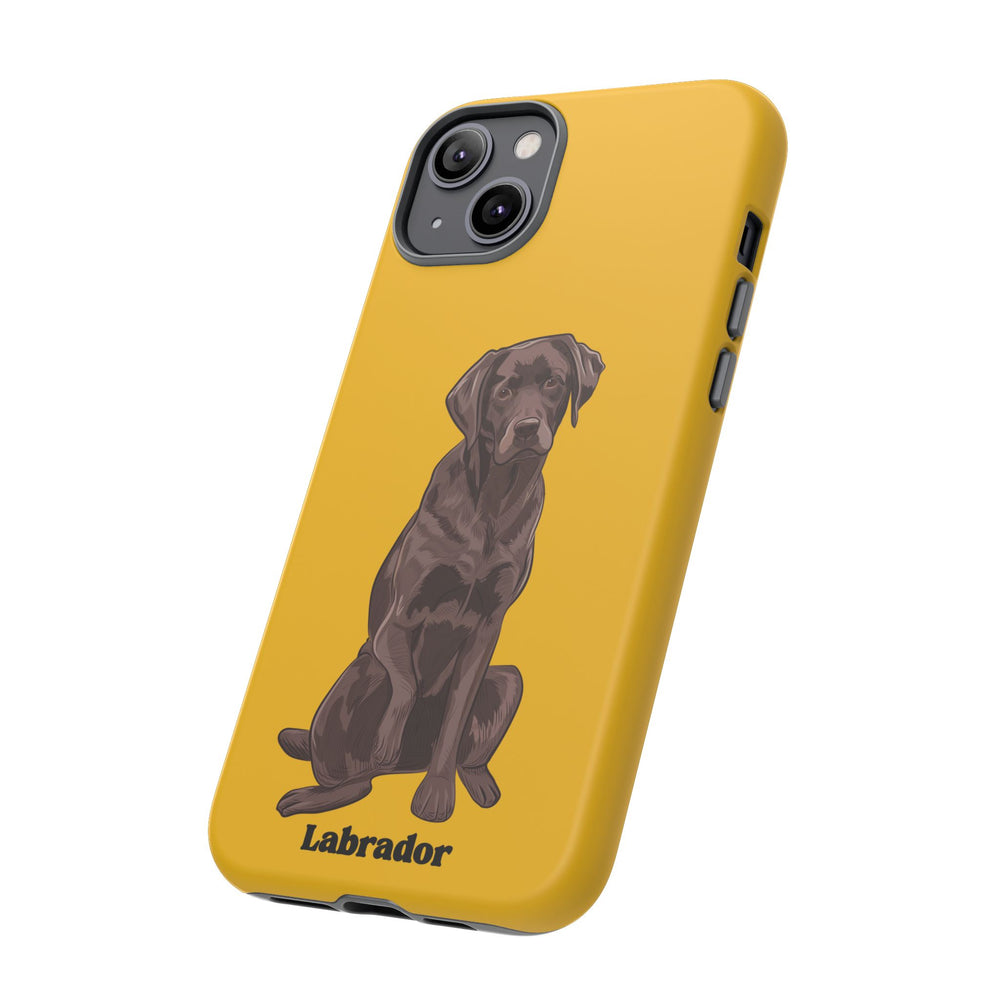 Chocolate Lab Protective Phone Case