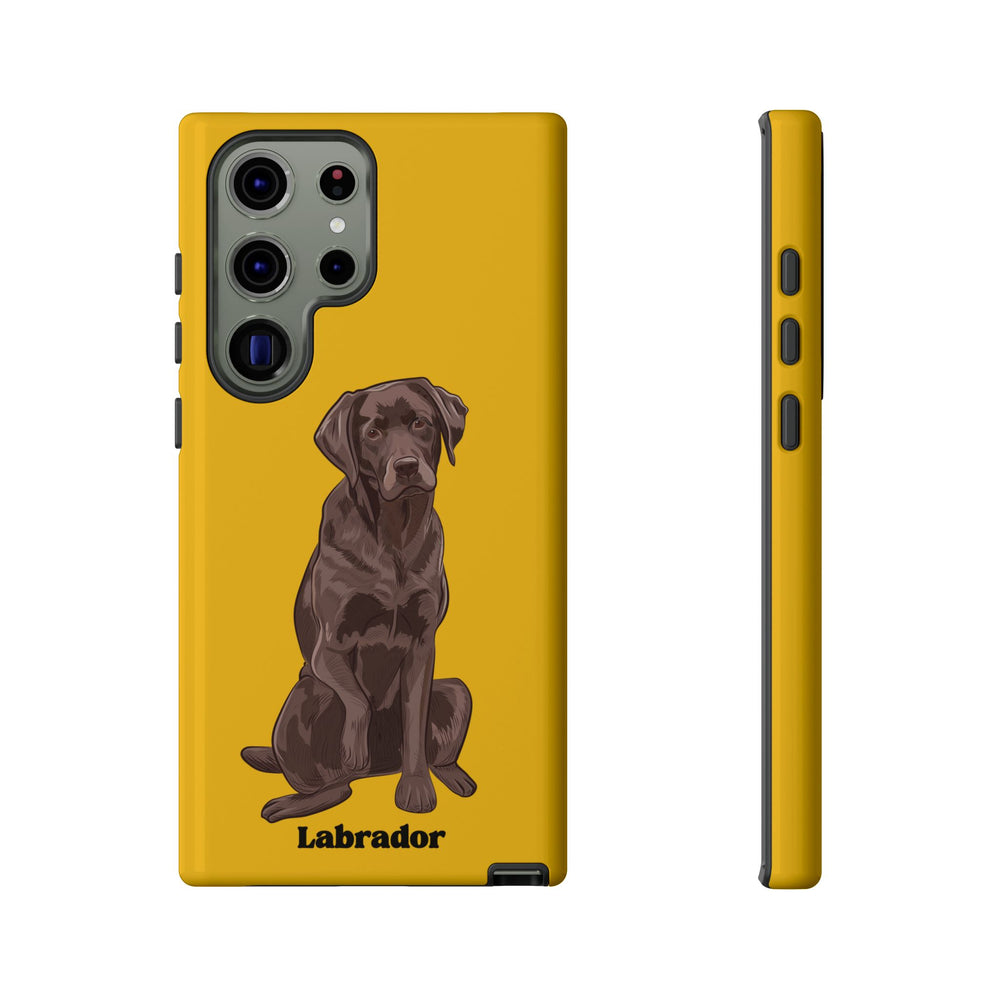 Chocolate Lab Protective Phone Case