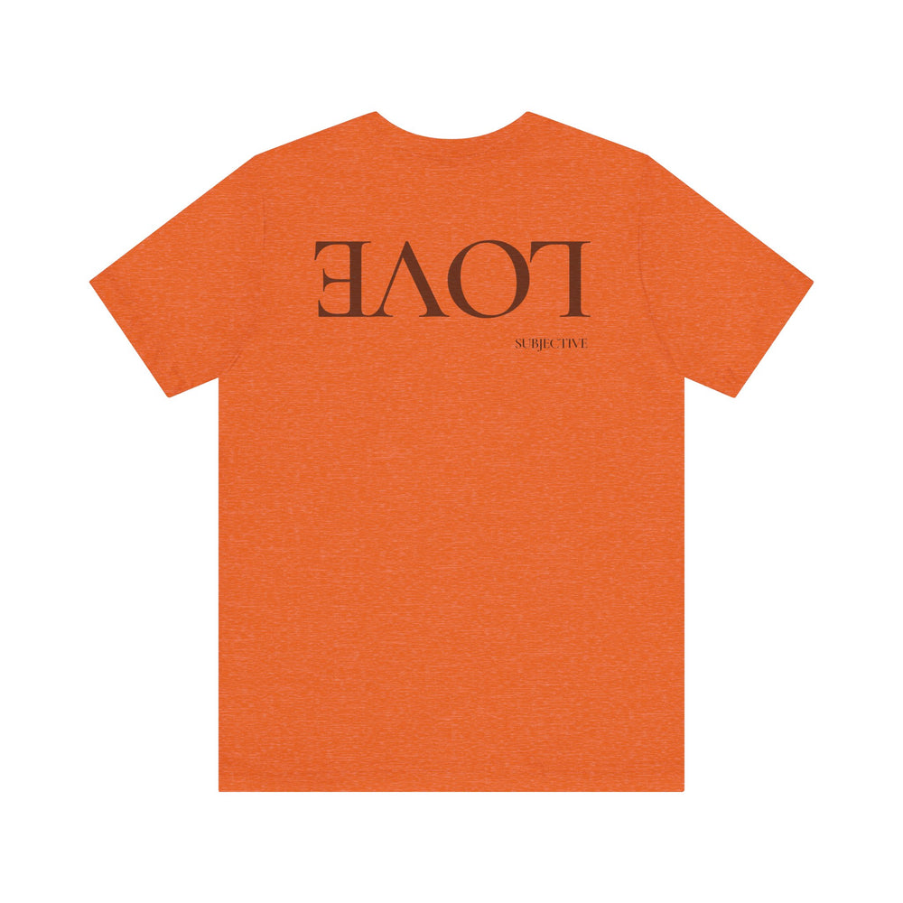 EVOL Subjective Men's Jersey Short Sleeve Tee – Love, Your Way ❤️