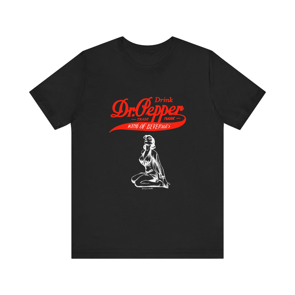 Drink Dr. Pepper Men's Short Sleeve PinUp Tee