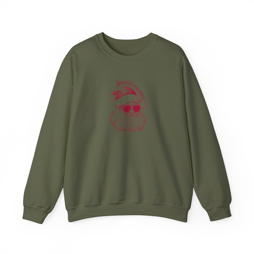 Santa's Favorite Crewneck Sweatshirt