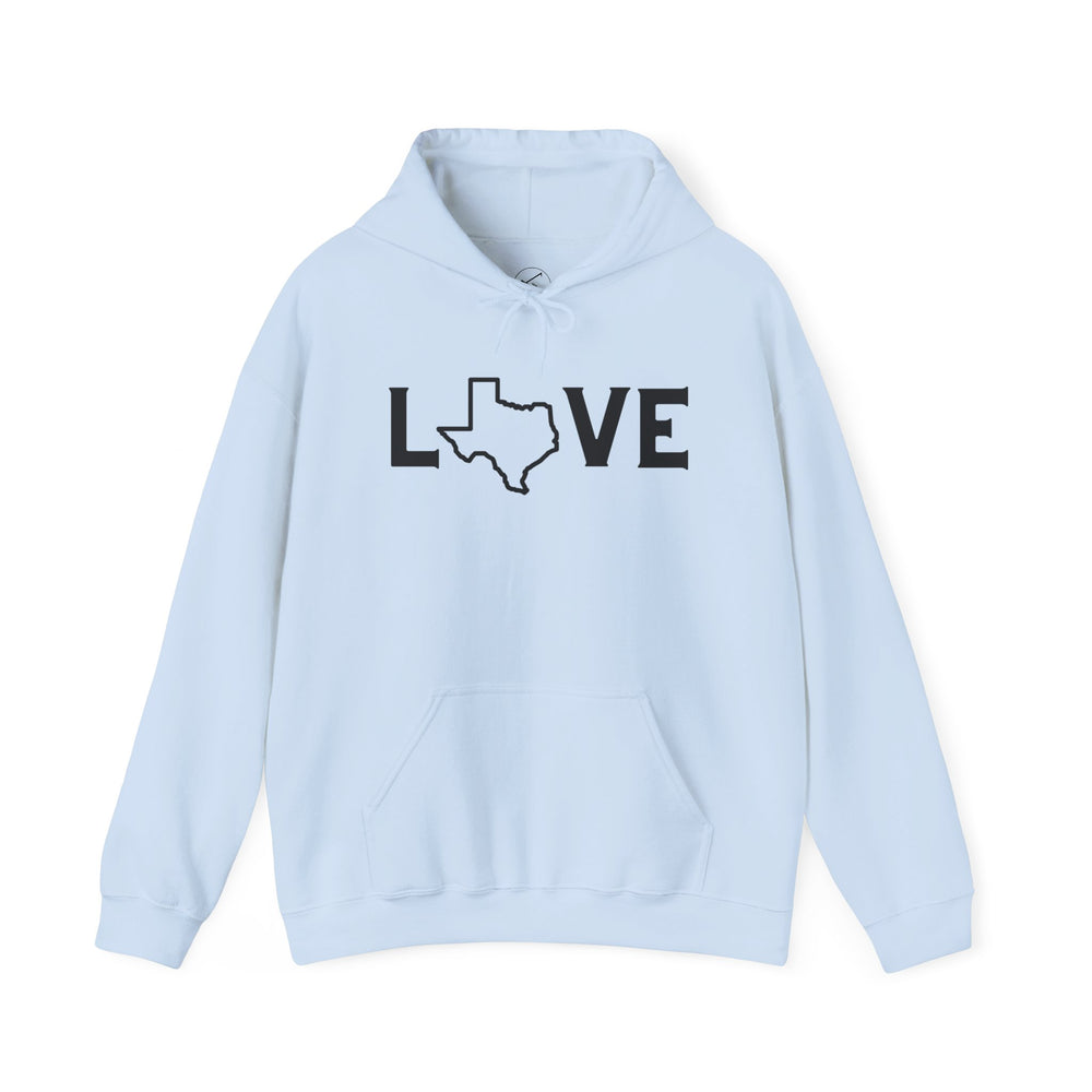 Texas Love Hoodie – Cozy Comfort with a Lone Star Twist