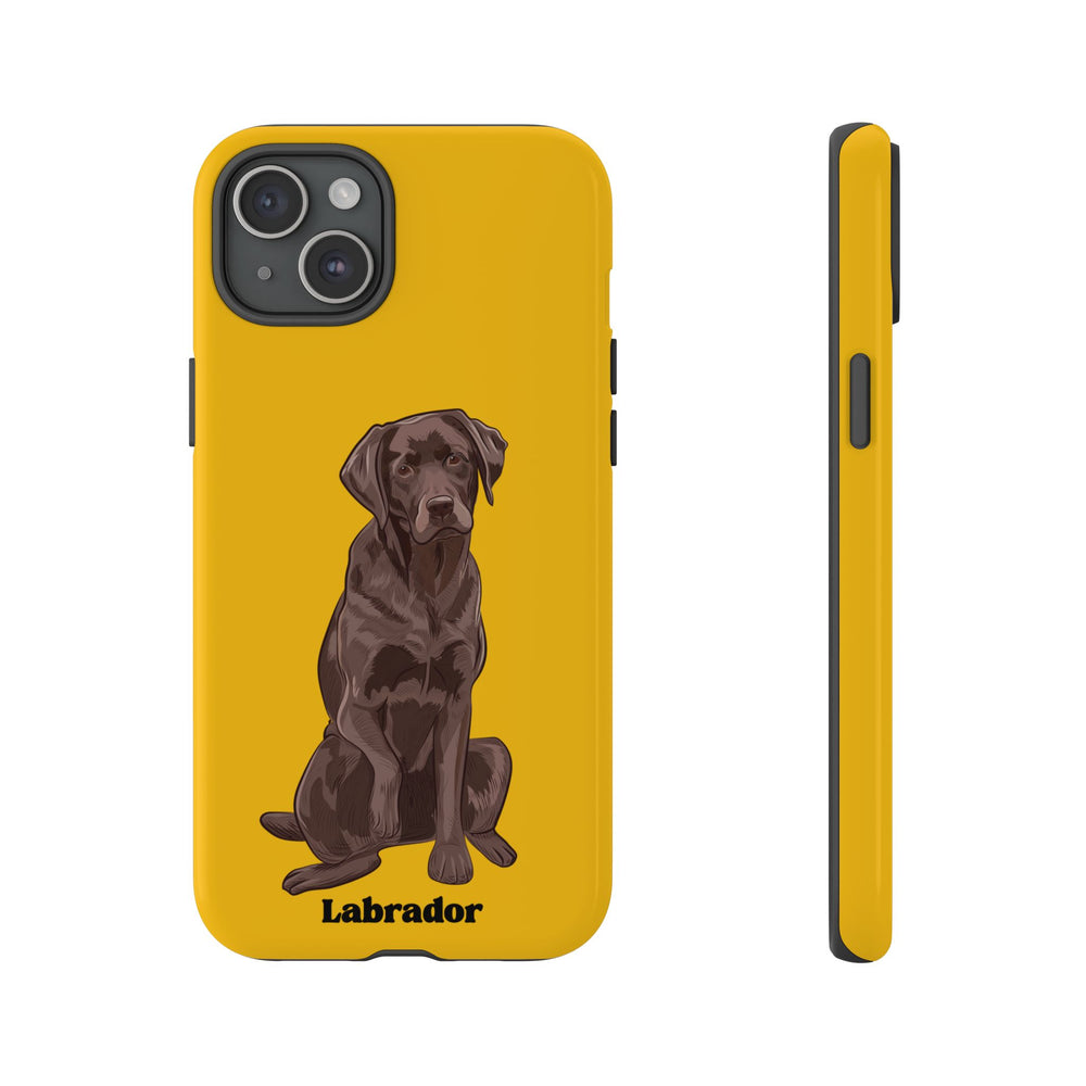 Chocolate Lab Protective Phone Case