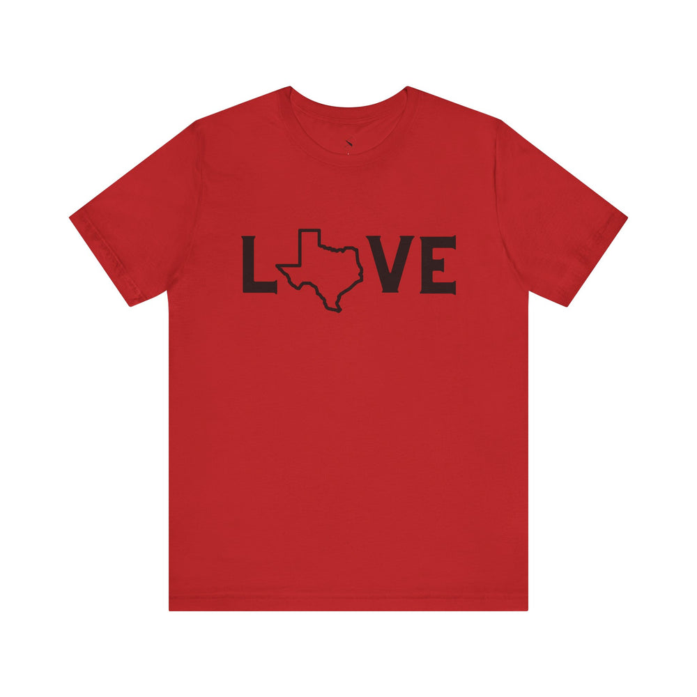 Texas Love Men's Tee – Lone Star State