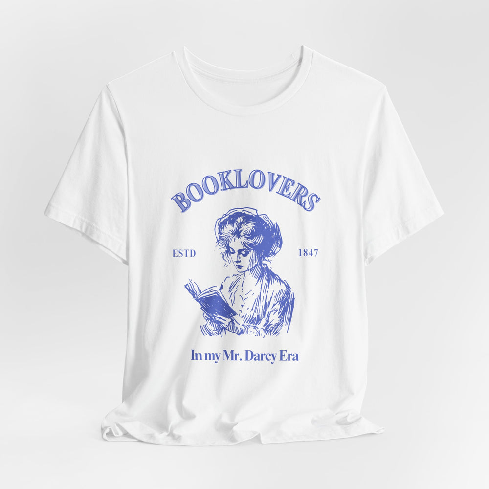 In my Mr. Darcy Era- Booklovers- Jersey Short Sleeve Tee