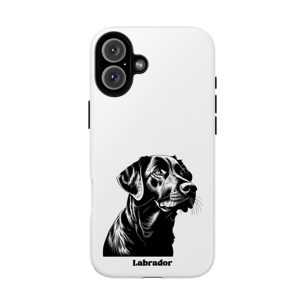 Black Lab Protective Phone Case