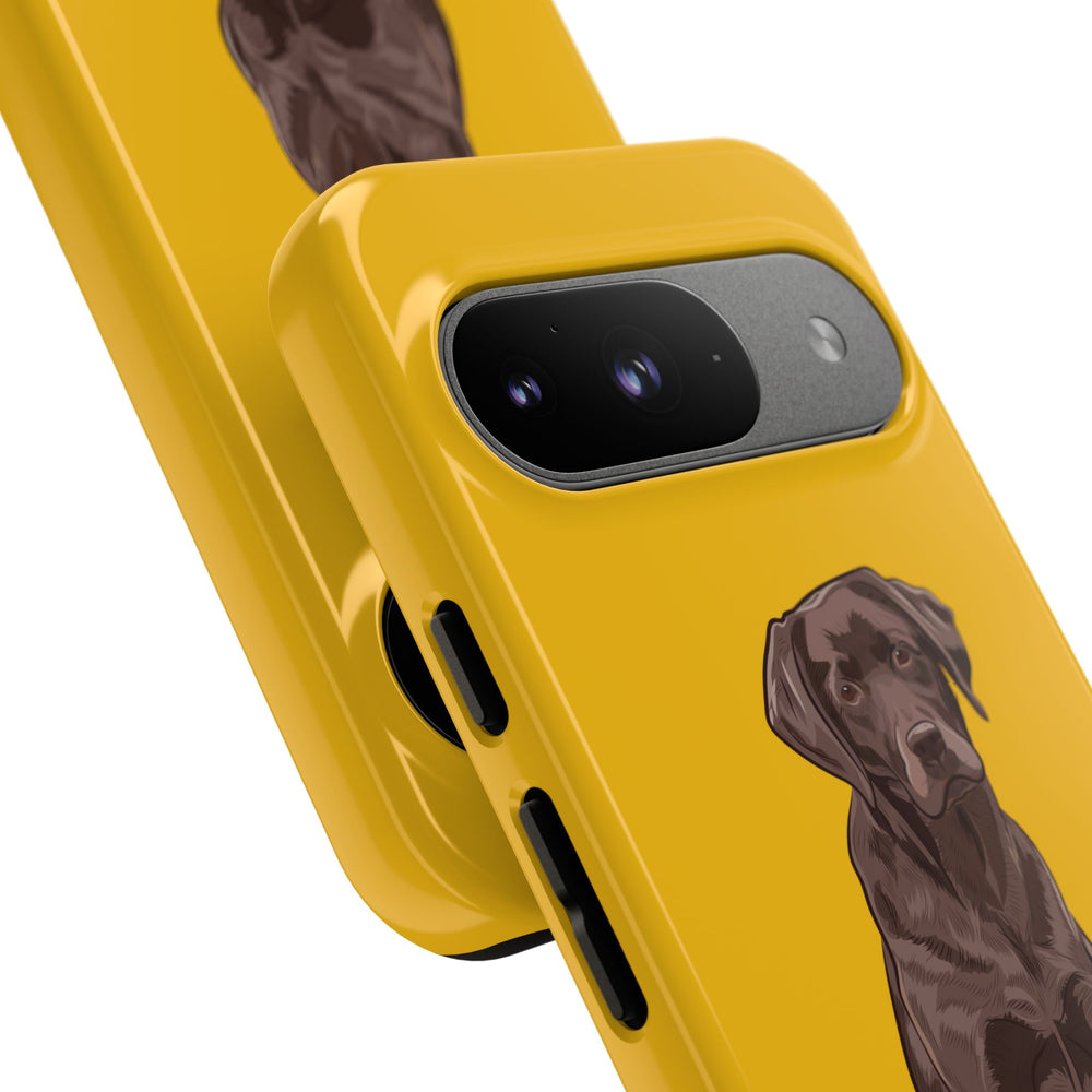 Chocolate Lab Protective Phone Case